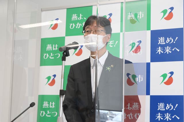 鈴木燕市長の定例記者会見