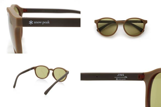 JINS × Snow Peak Rubber SUNGLASSES Kids