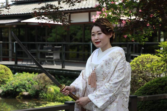 新潟刀剣女子会代表の茉祐さん