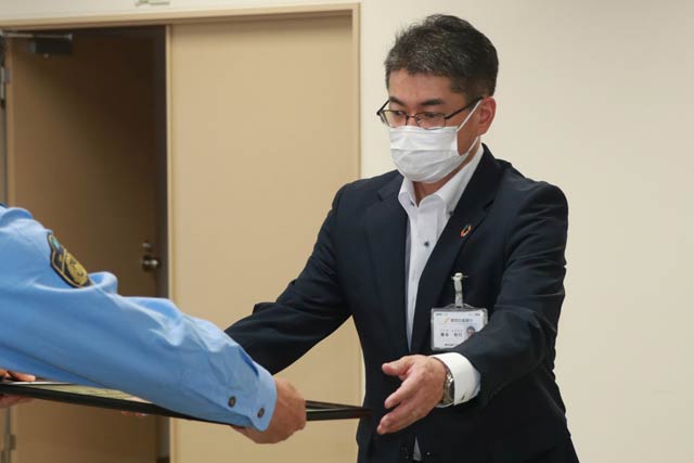 第四北越銀行吉田支店の椎名和行支店長）