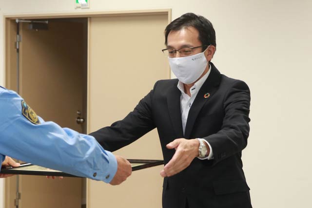 三条信用金庫燕西支店の添田和宏支店長