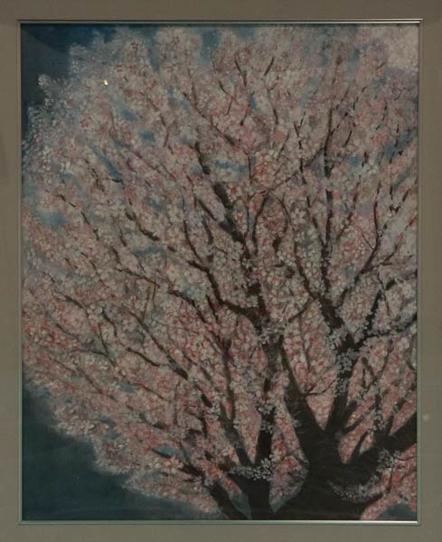 市展賞／日本画「爛漫」富樫貞子（寿町）