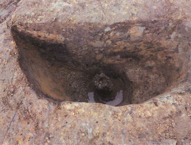 掘立柱建物の柱穴