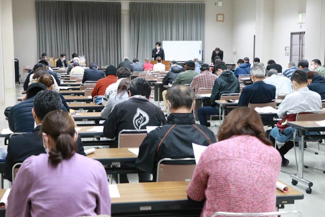 22日開かれたキャンペーン説明会
