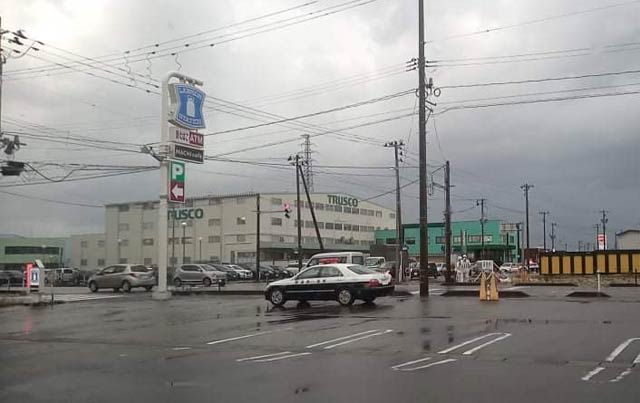 三条市新保付近の停電に警察が対応