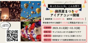 飛燕夏まつりアイデアコンテスト