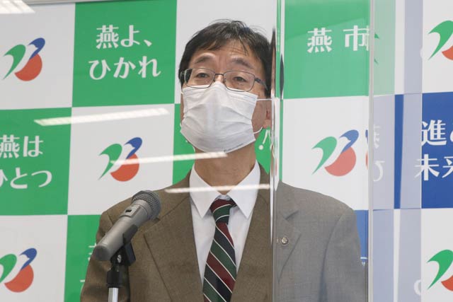 鈴木燕市長が定例記者会見