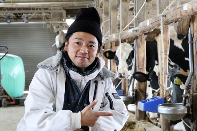 村佐喜農場の村山さん