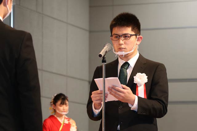 馬場さんの成人のことば