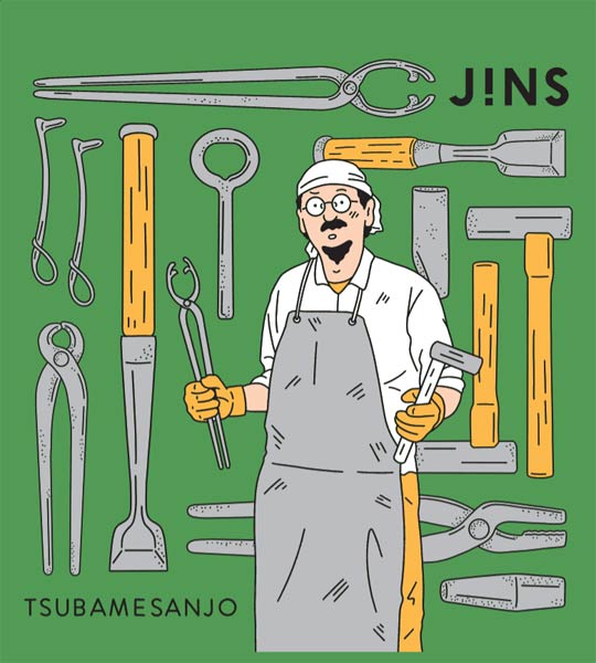 オープン時にイラストレーターYunosuke氏が描き下ろしたグラフィックが店内を彩る