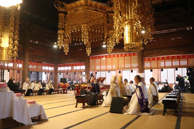 大祈願会の法要