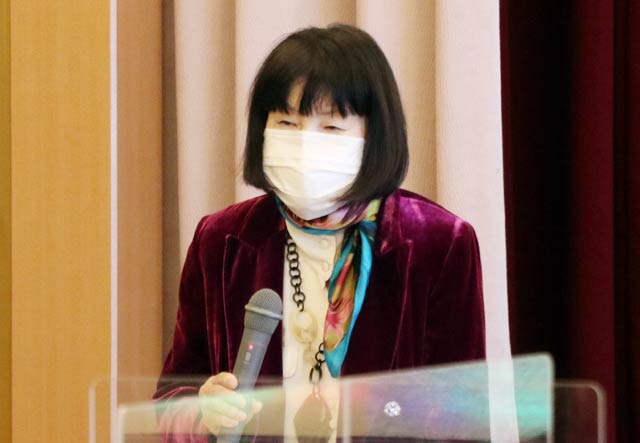 理事長を2期4年間勤めて退任した鶴巻純子さん