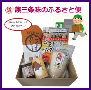 送料無料キャンペーン「燕三条 味のふるさと便 ー なかなか会えねっけこれ送るて～！ー 」
