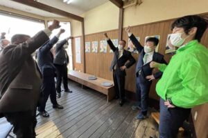 岡本康佑氏の事務所開き