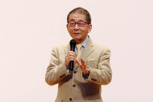 講演会講師の元NHKアナウンサー葛西聖司さん