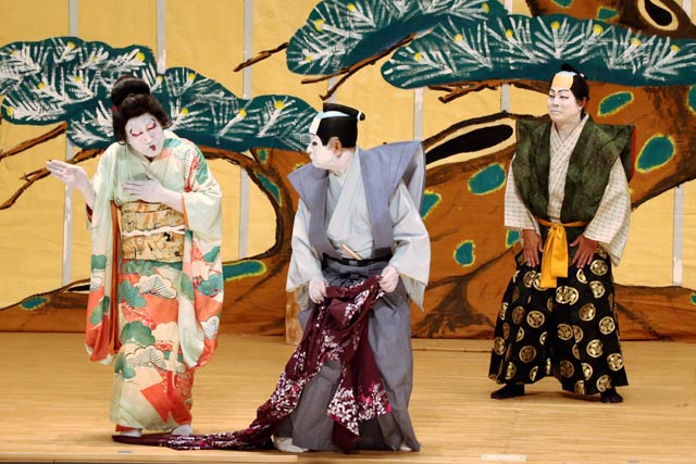 塩沢歌舞伎保存会による「ます釣り～三条編～」