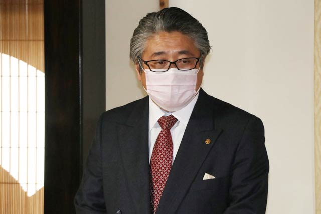 加藤一芳後援会長
