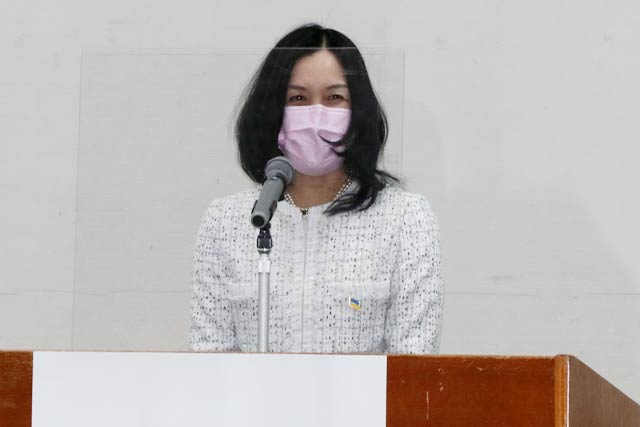 国定衆院議員の妻、律子さん