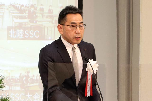 捧社長あいさつ