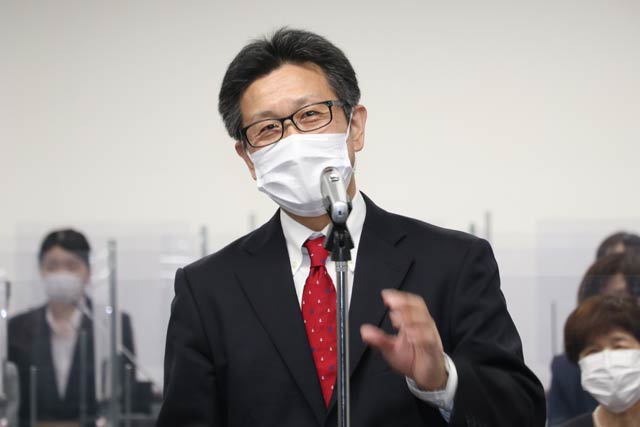 再任用職員任期満了の熊谷総務課参事