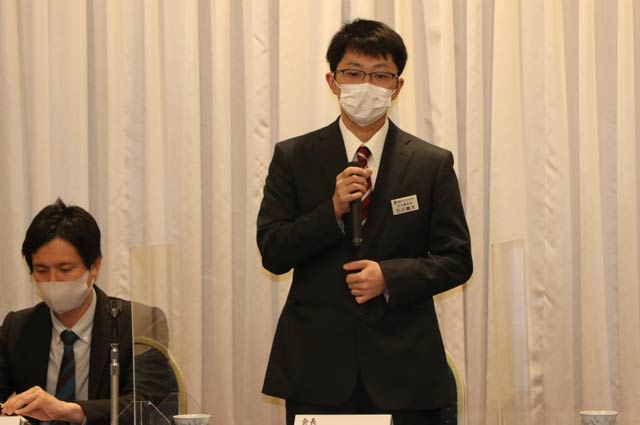 三条祭り若衆会の石川会長