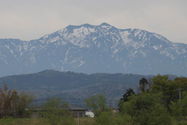 18日の粟ヶ岳