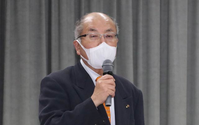 協賛会長の兼古会頭