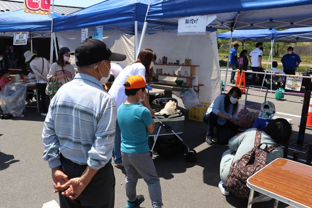 分水商工会青年部の子ども縁日