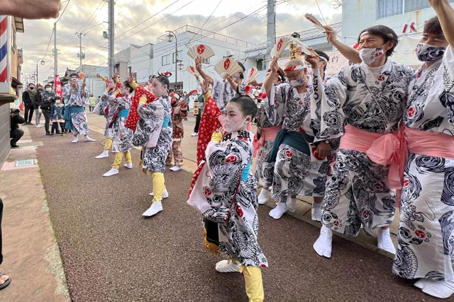 木場小路万灯の門付け