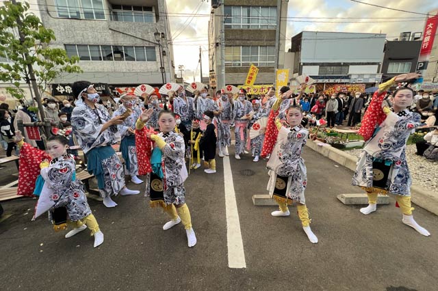木場小路万灯の門付け