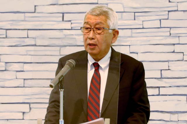 再任された相場組合長