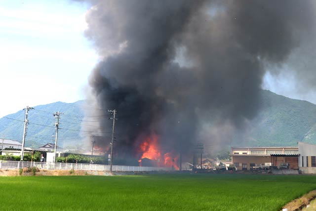 火災現場