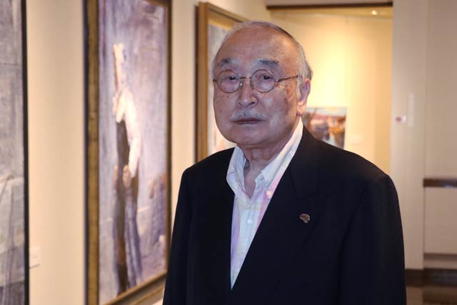会場で山田昌三さん