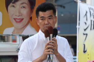 参院選応援で立民・泉代表と自民・小泉氏が長岡市で火花
