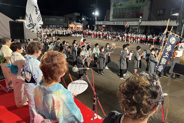 民謡踊り流し