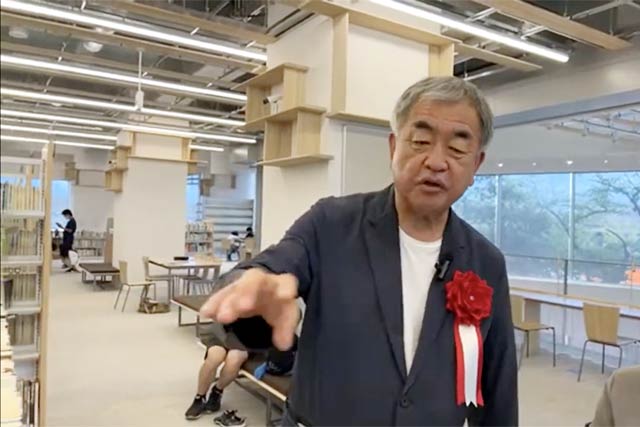 隈研吾さんによる施設設計解説会