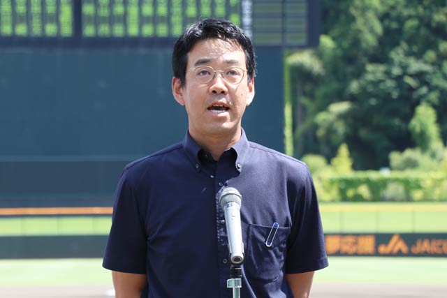 大会会長の松橋崇史拓殖大学准教授
