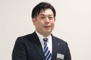 加茂青年会議所の次年度理事長候補者に決まった川崎大一郎さん