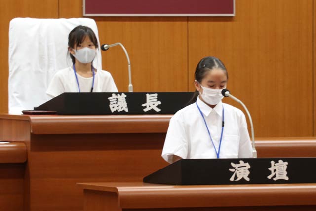 「キッザニアマイスターフェスティバル in 三条」の子ども議会