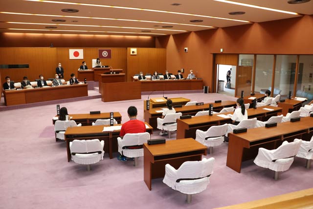 「キッザニアマイスターフェスティバル in 三条」の子ども議会