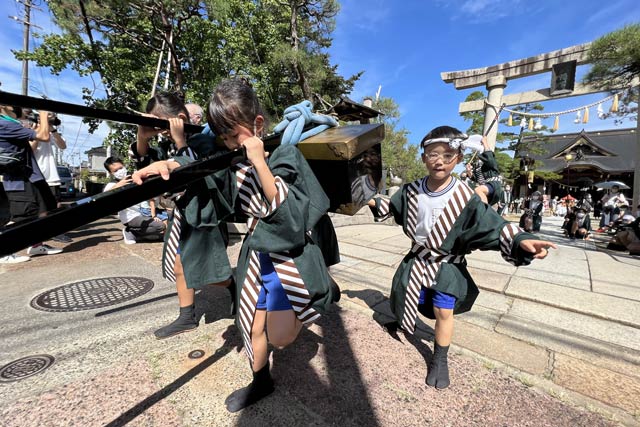 3年ぶりの子ども大名行列
