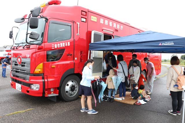 さんじょう消防・防災フェスタ2022×ミズベリング三条フェス