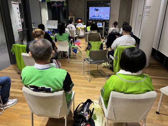 一方的な展開に落ち着いて観戦
