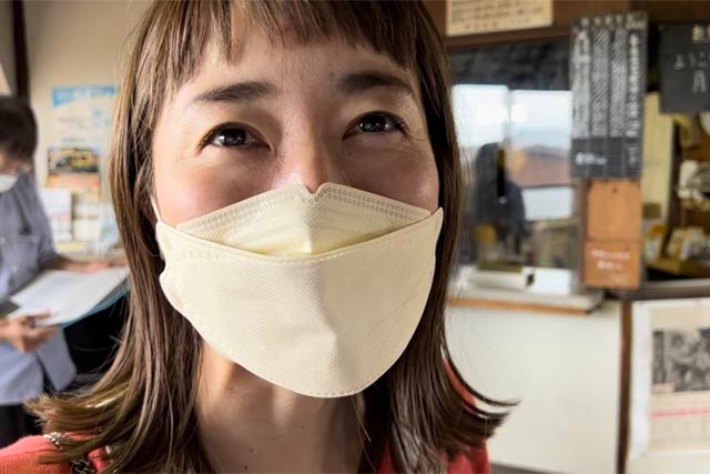 電車好きの長男をはじめ家族で参加した富山県出身の女性