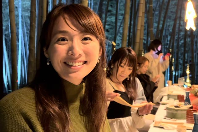 参加した今井美穂さん