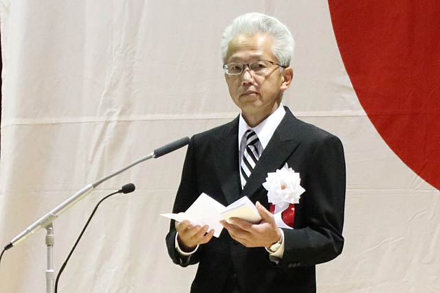内田校長の式辞