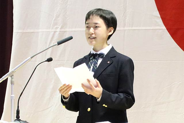 堀生徒会長
