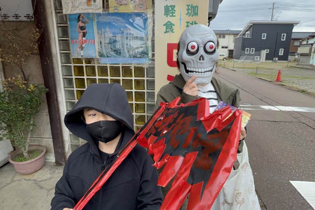 お母さんと一緒