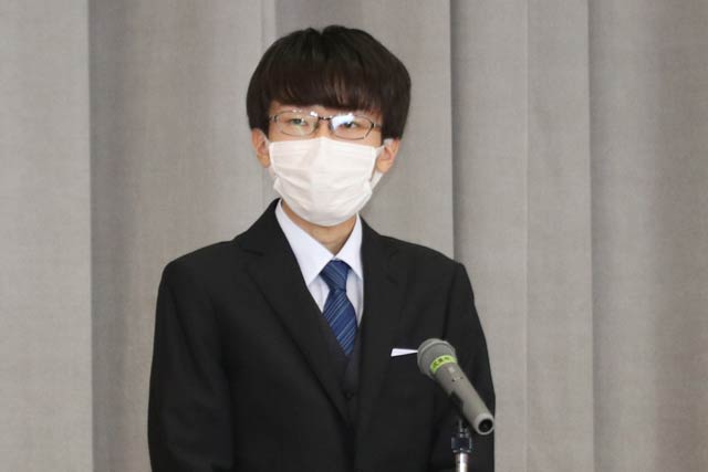 本間さんの誓いの言葉
