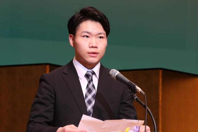 新成人代表で小林さんの二十歳の決意